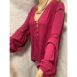 Eyeshadow Bohemian Blouse Women size 2X